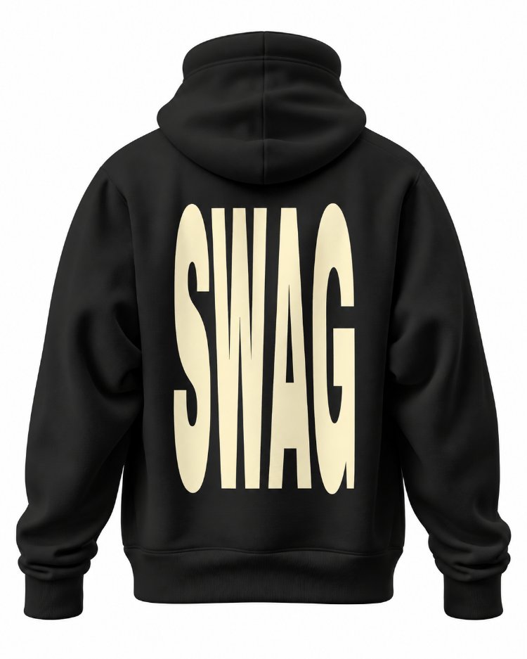 SWAG Vanilla XL Oversize Hoodie – Siyah