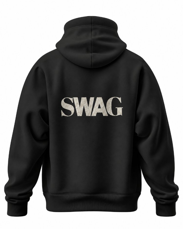 SWAG Sand Oversize Hoodie – Siyah