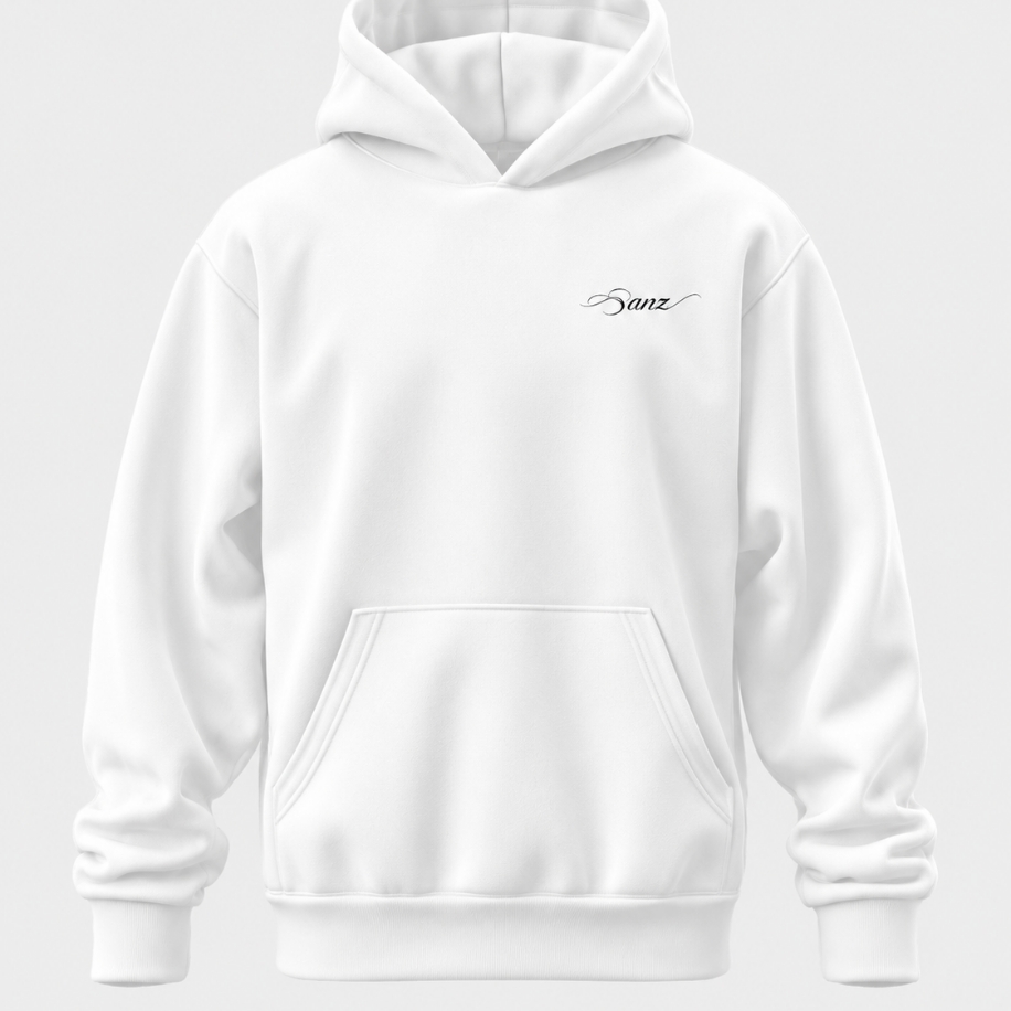 SANZ THINK BIG Oversize Hoodie – Beyaz - THINK BIG Gorsel 6